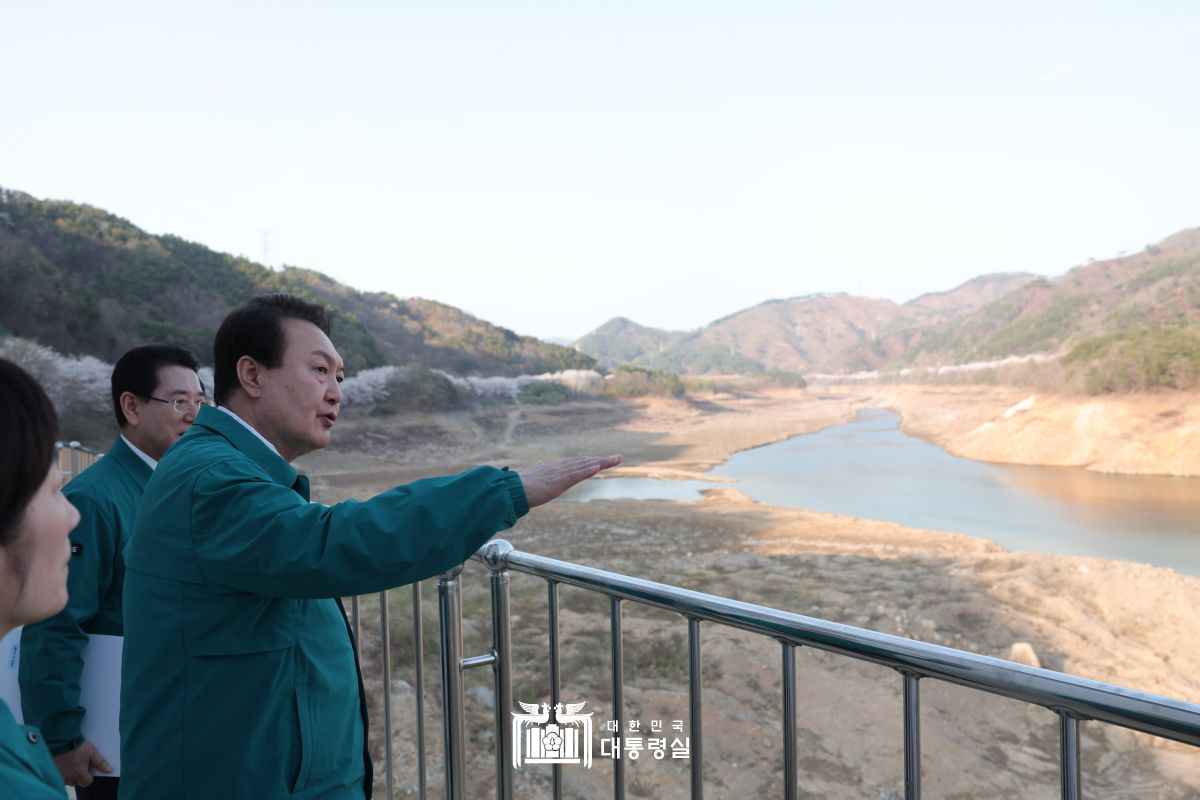 광주·전남지역 가뭄 현장 방문