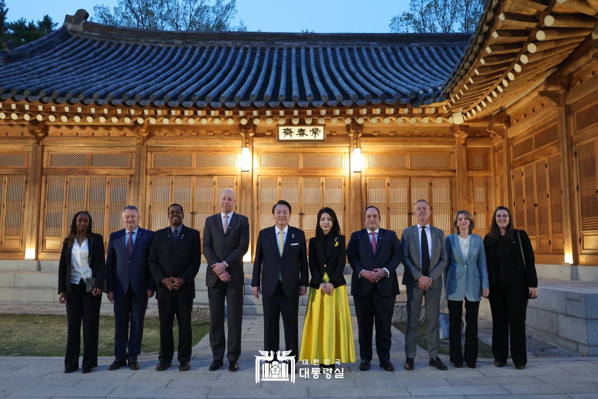 BIE(국제박람회기구) 실사단 초청 만찬