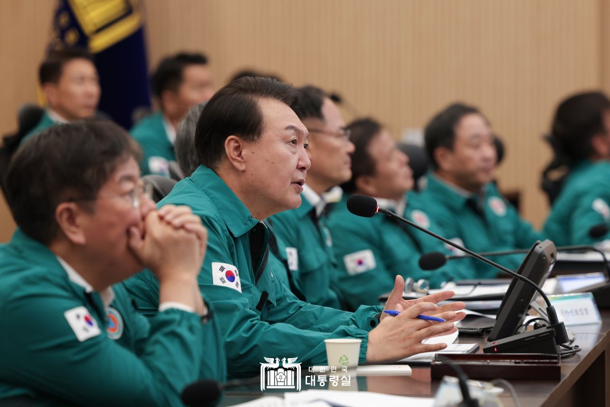 제6호 태풍 '카눈' 대처 긴급 점검회의