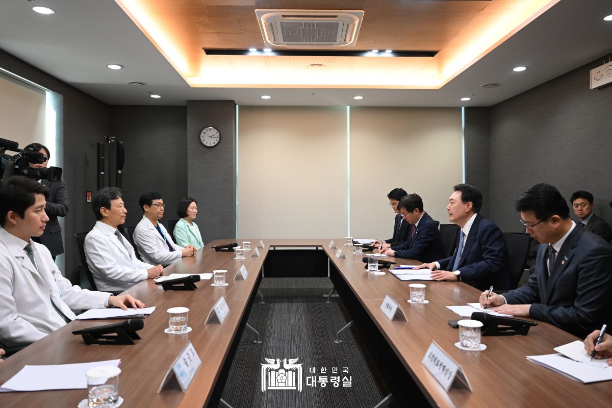 청주 한국병원 의료진 격려 및 간담회