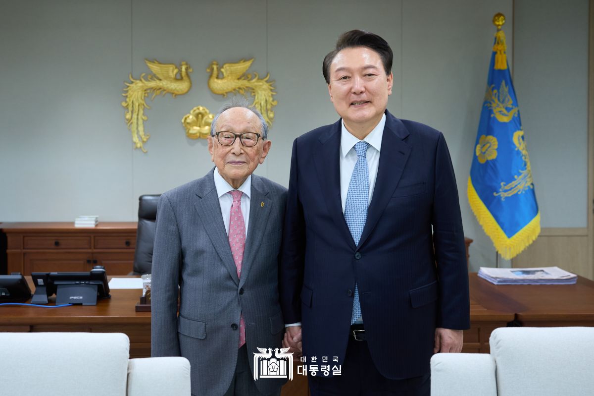 김형석 연세대학교 명예교수 오찬