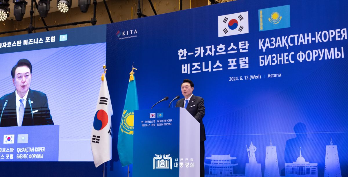 "한국과 카자흐스탄은 상호 보완적 산업구조를 보유한 최적의 파트너, 경제 협력의 지평 넓혀 나가야" 썸네일