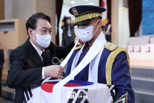 한국광복군 선열 합동 봉송식