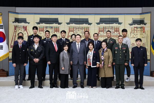 호우 및 태풍대응 유공자 초청 오찬