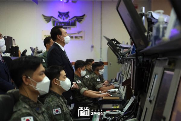 오산 공군기지(항공우주작전본부/KAOC) 방문